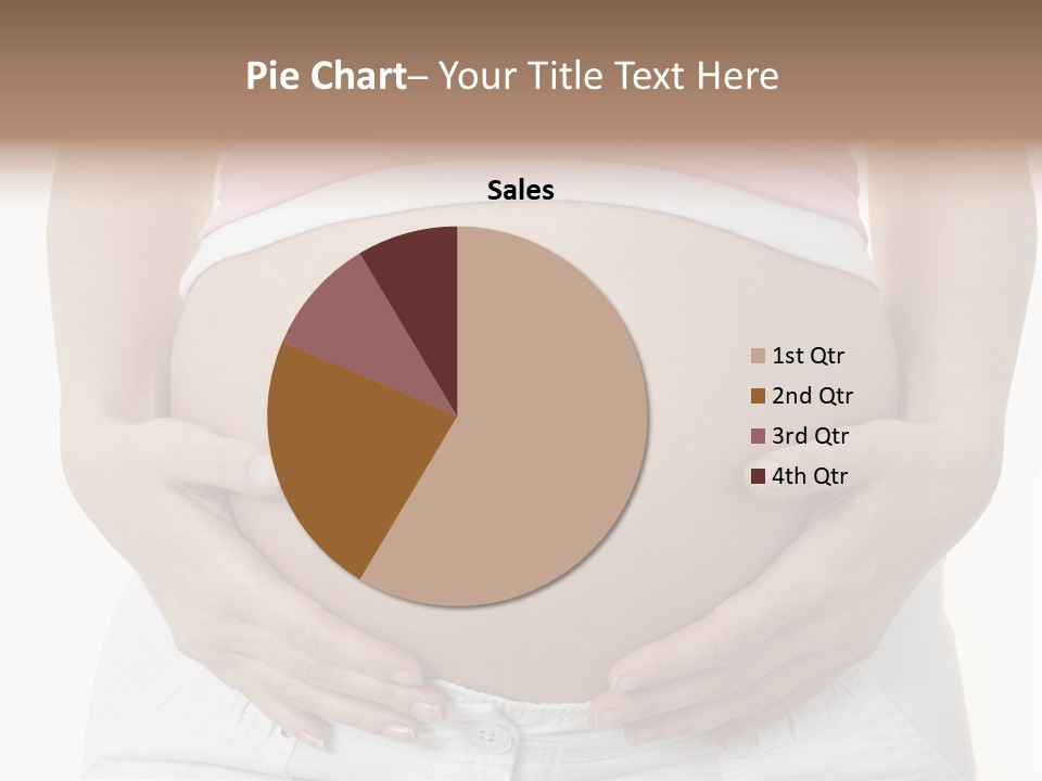 People White Hand PowerPoint Template