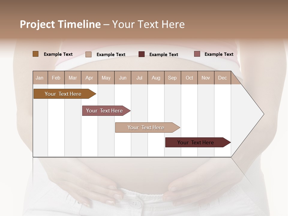 People White Hand PowerPoint Template