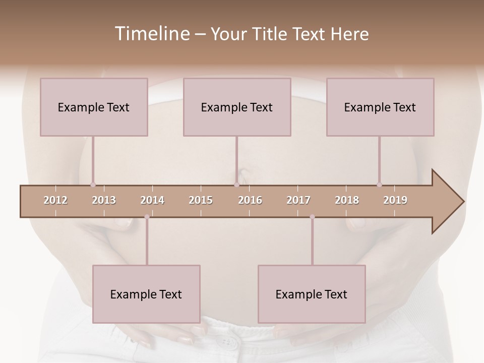 People White Hand PowerPoint Template