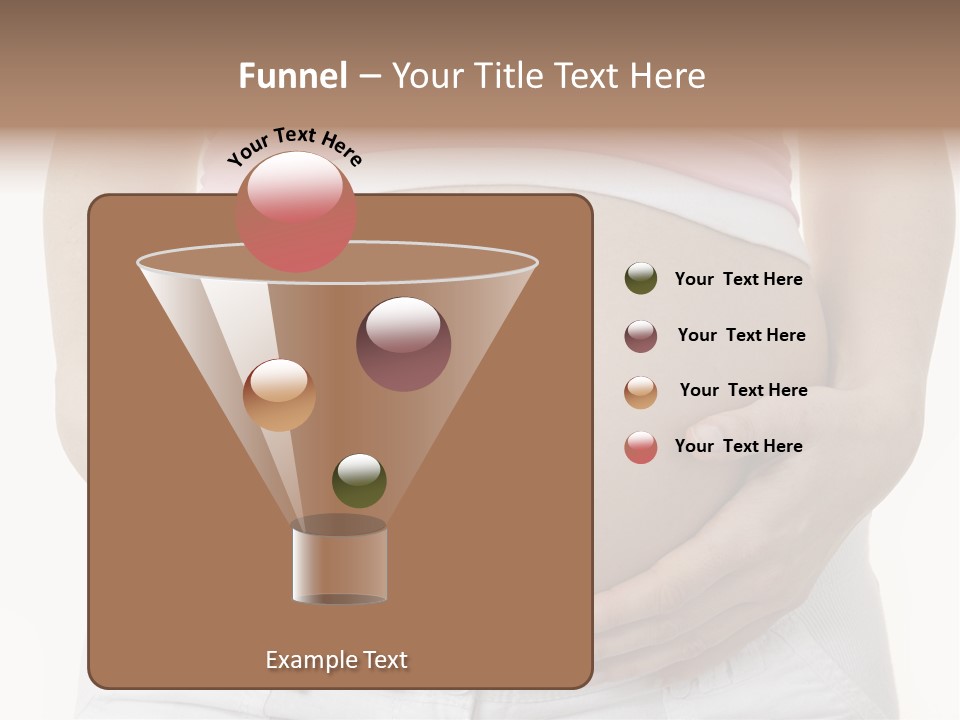 People White Hand PowerPoint Template