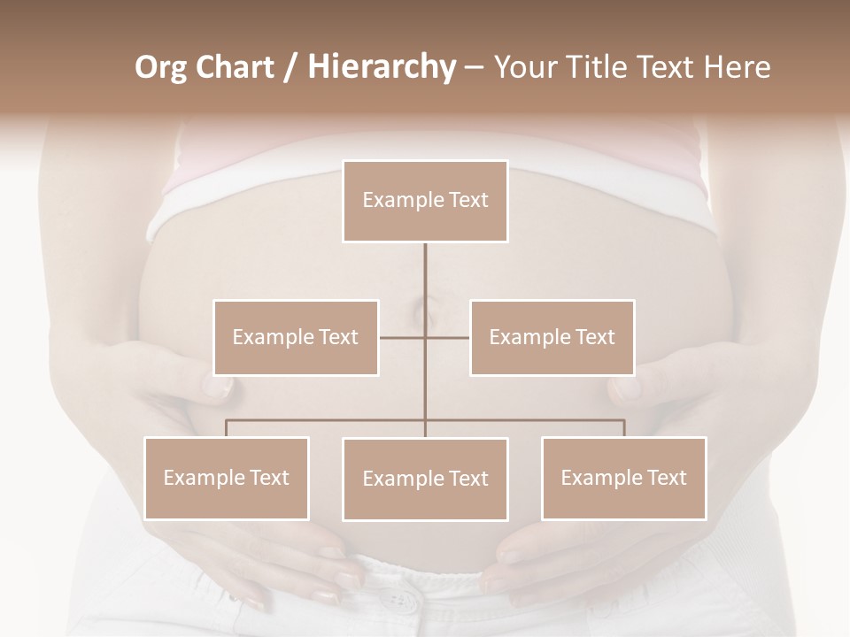 People White Hand PowerPoint Template