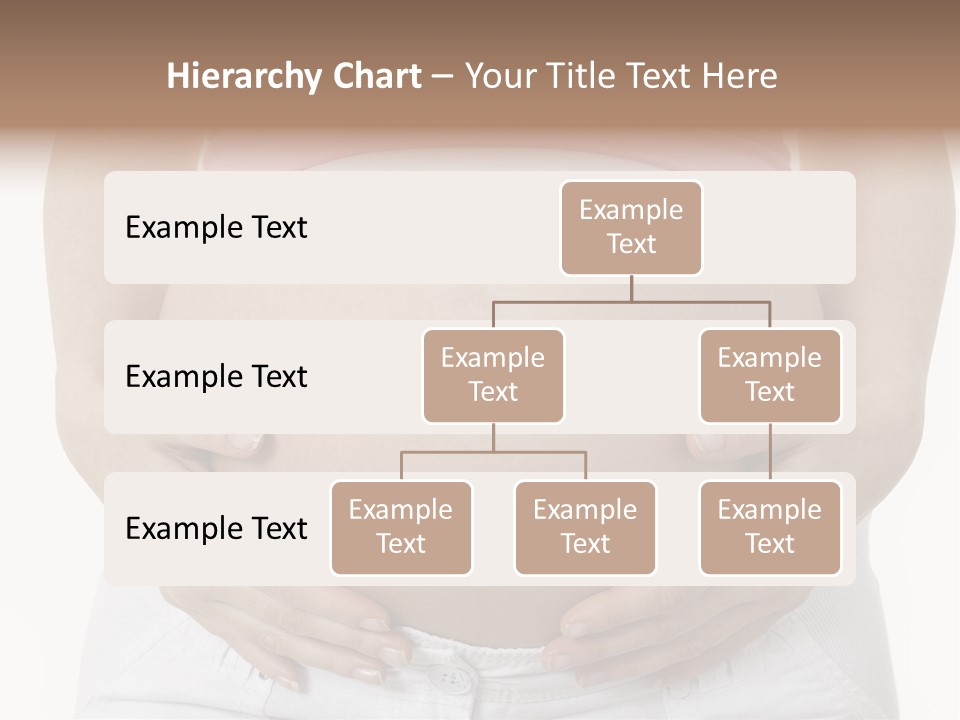 People White Hand PowerPoint Template