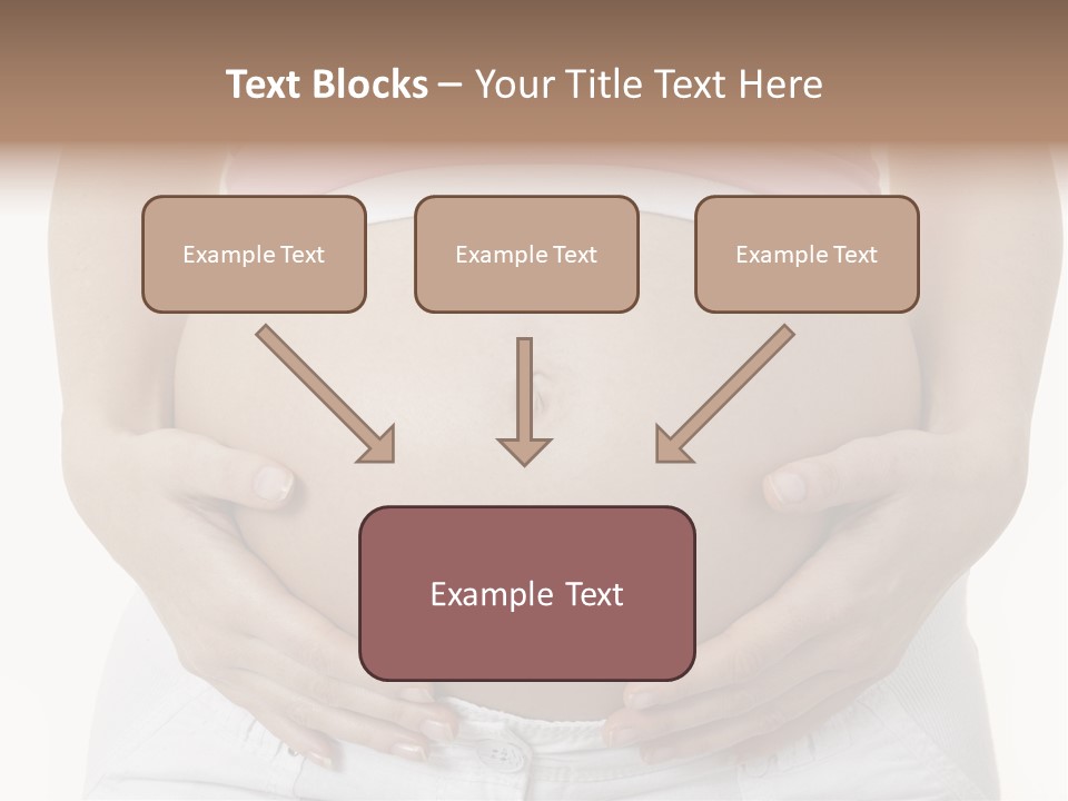 People White Hand PowerPoint Template