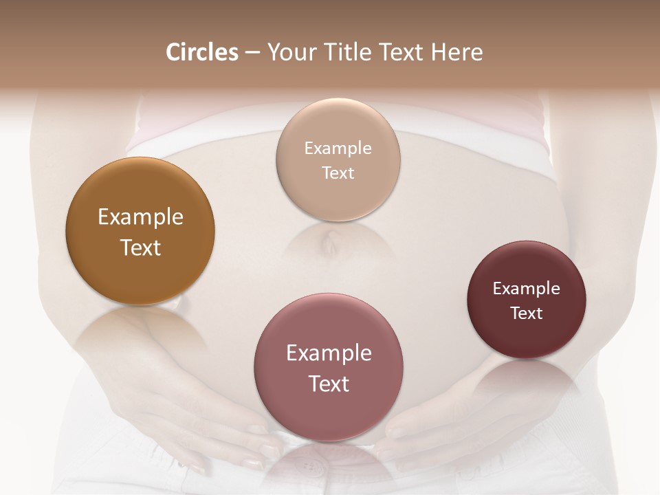 People White Hand PowerPoint Template