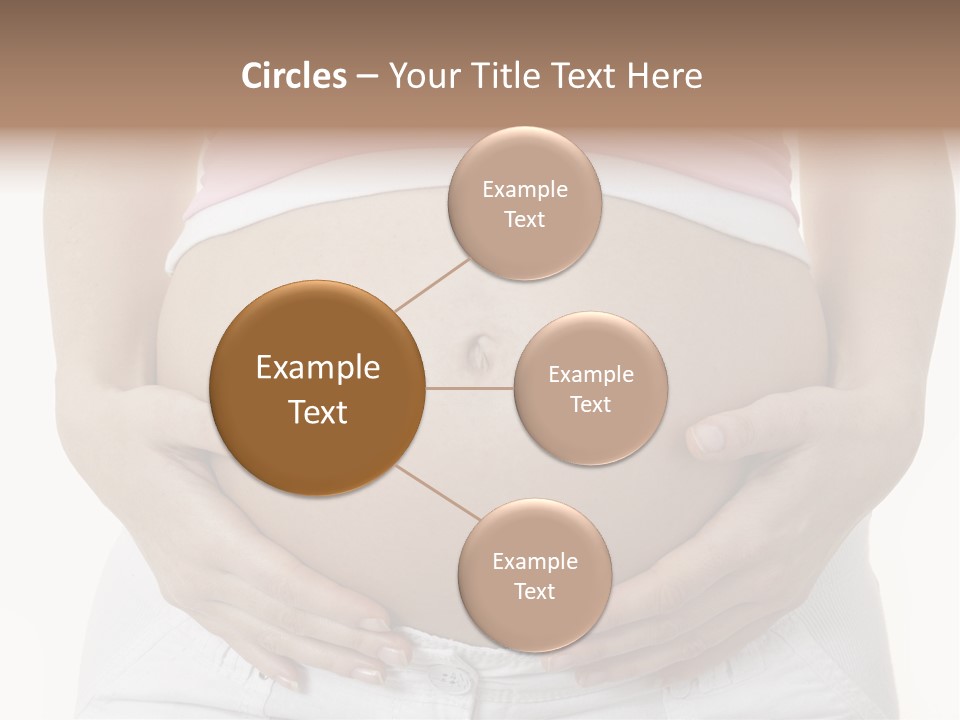 People White Hand PowerPoint Template