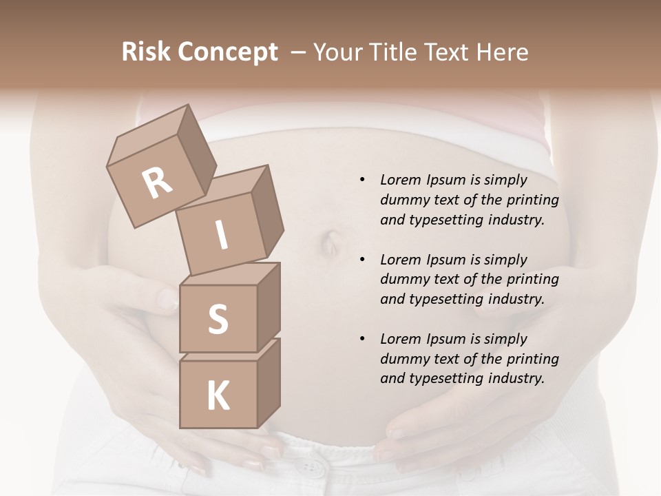 People White Hand PowerPoint Template