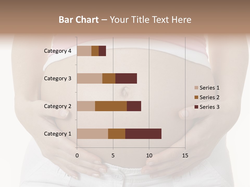 People White Hand PowerPoint Template