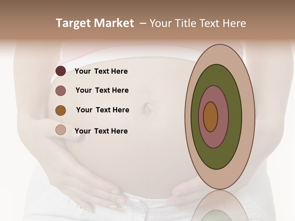 People White Hand PowerPoint Template