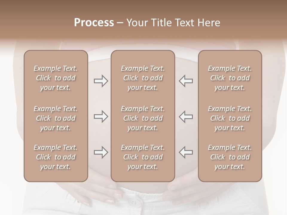 People White Hand PowerPoint Template