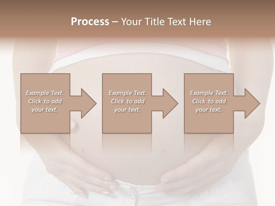 People White Hand PowerPoint Template