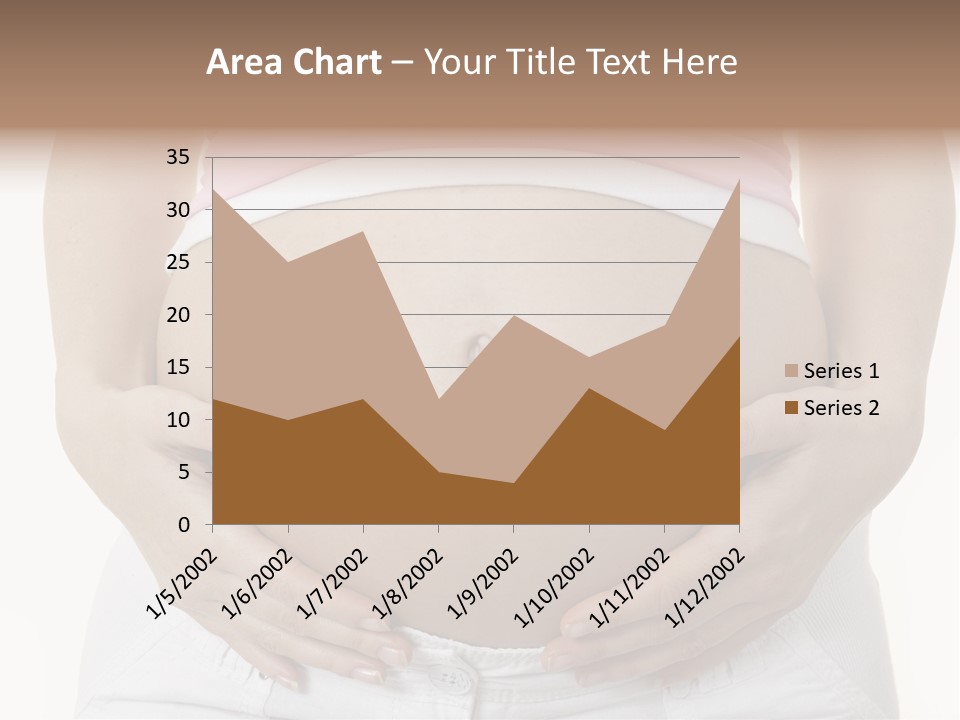 People White Hand PowerPoint Template