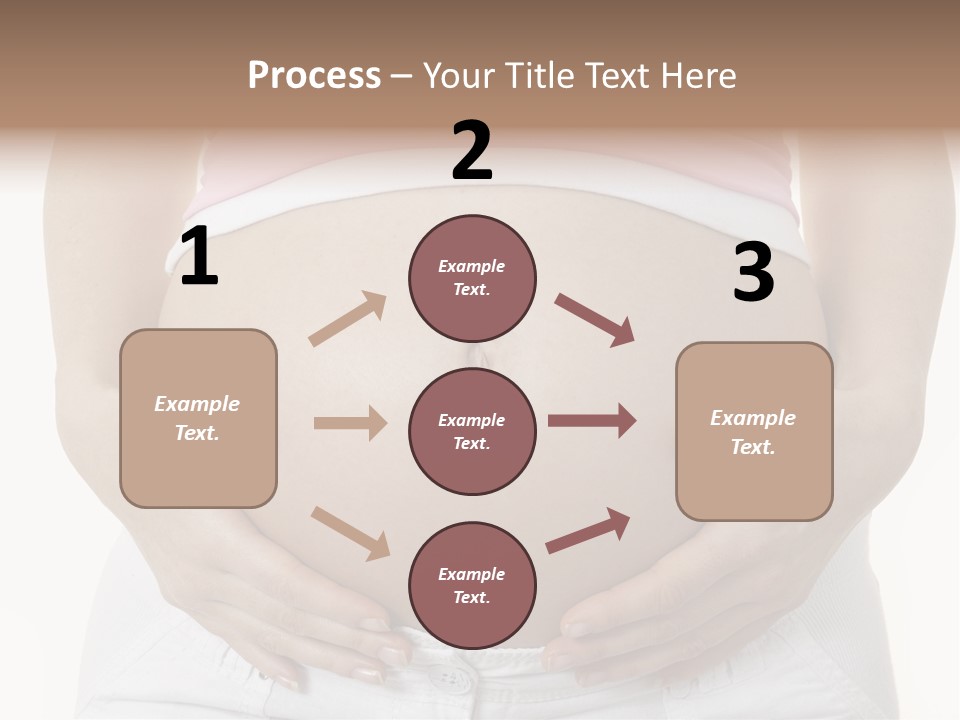 People White Hand PowerPoint Template