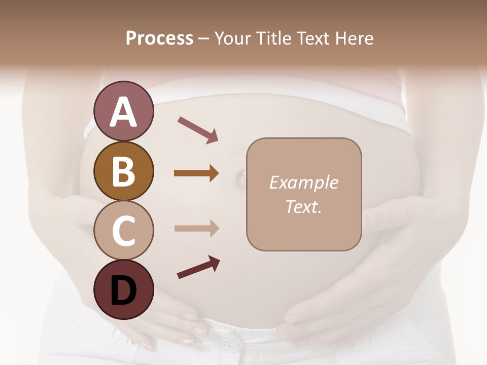 People White Hand PowerPoint Template