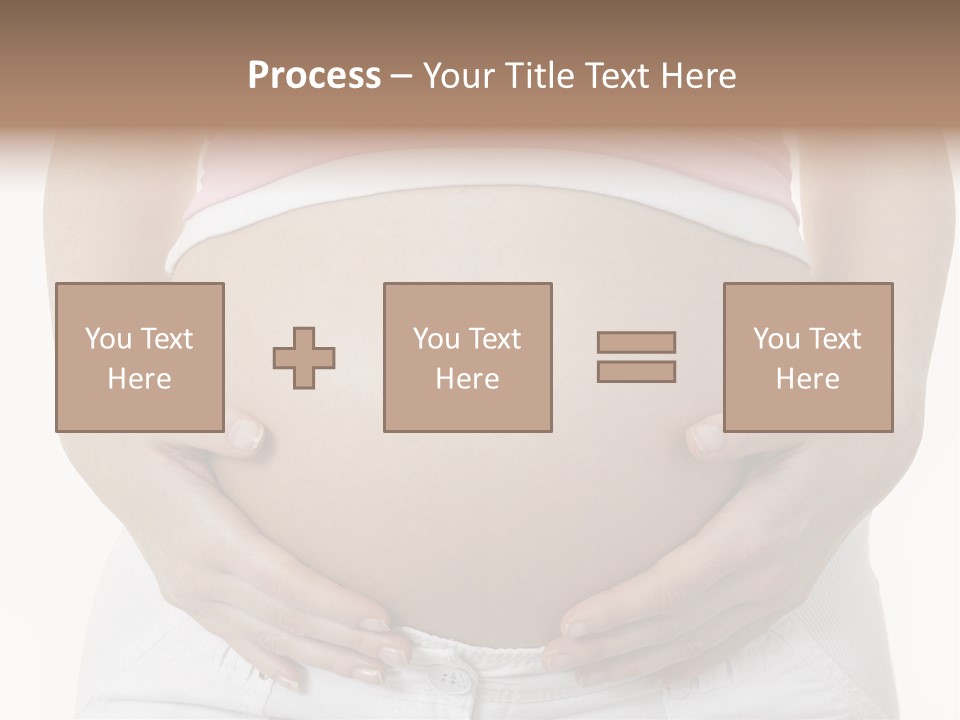 People White Hand PowerPoint Template