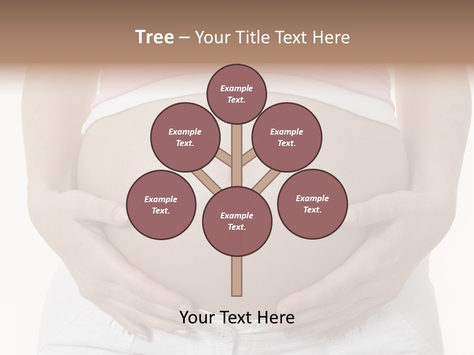 People White Hand PowerPoint Template