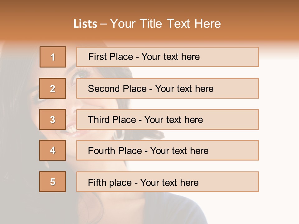 Cute Twenties Young PowerPoint Template