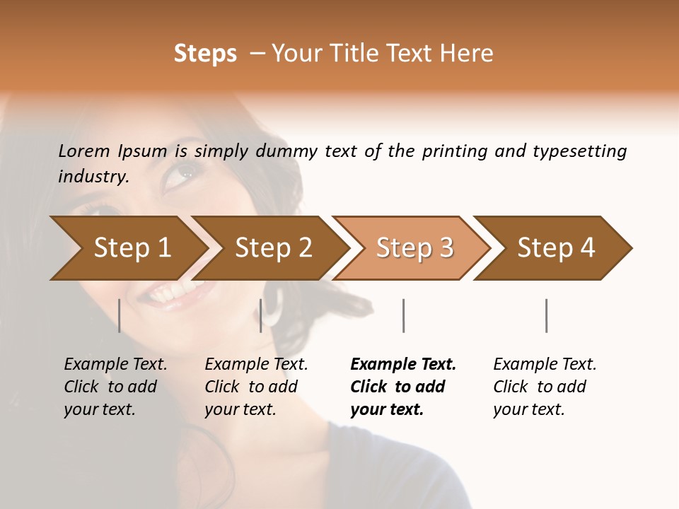 Cute Twenties Young PowerPoint Template