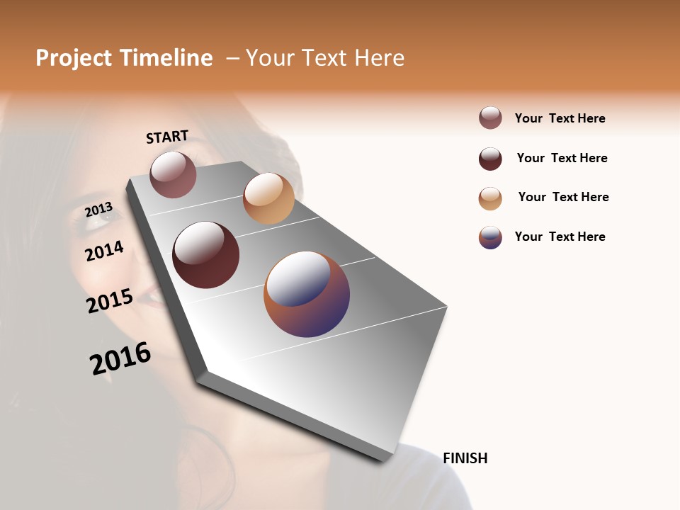 Cute Twenties Young PowerPoint Template