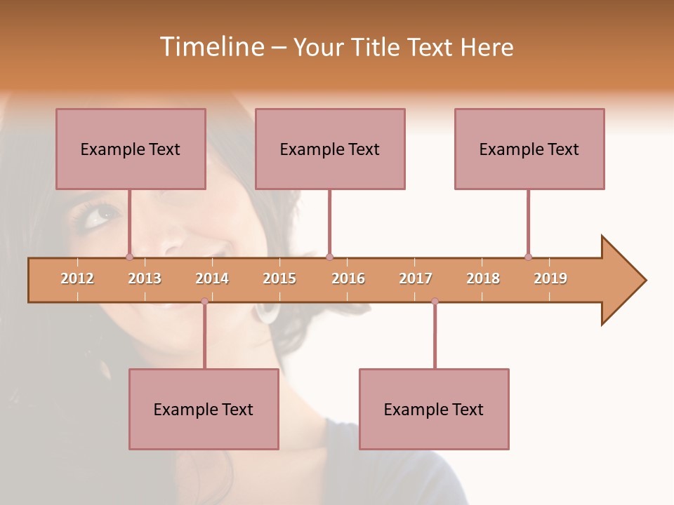 Cute Twenties Young PowerPoint Template