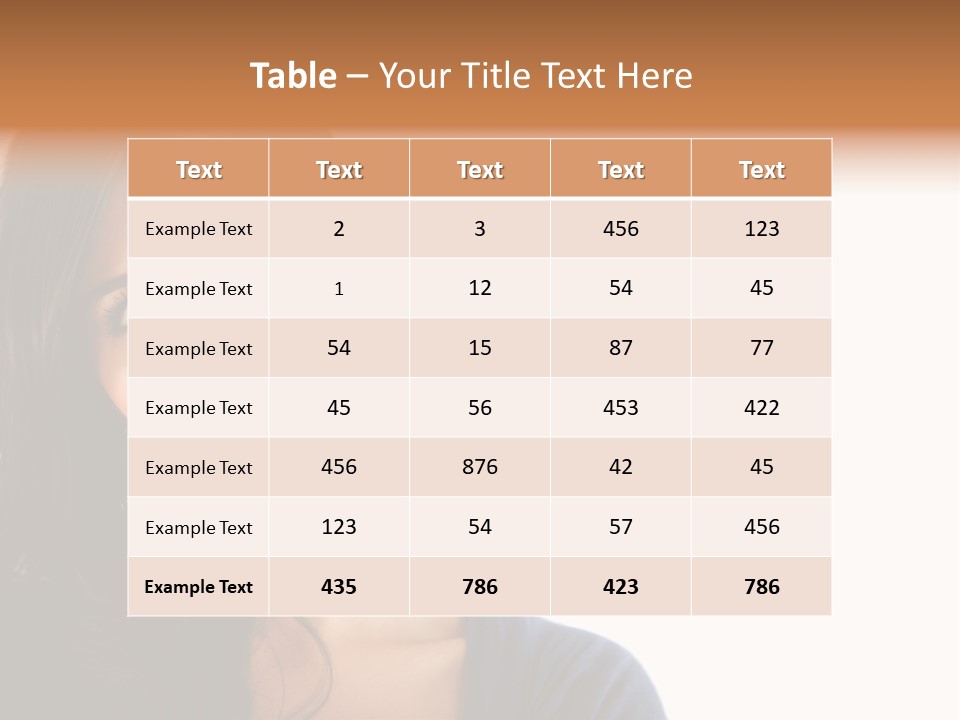 Cute Twenties Young PowerPoint Template