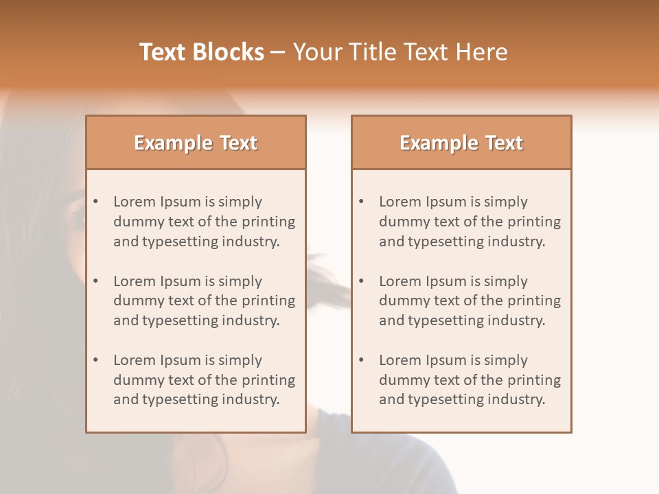 Cute Twenties Young PowerPoint Template