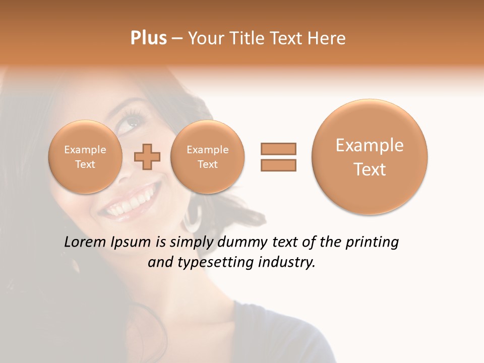 Cute Twenties Young PowerPoint Template