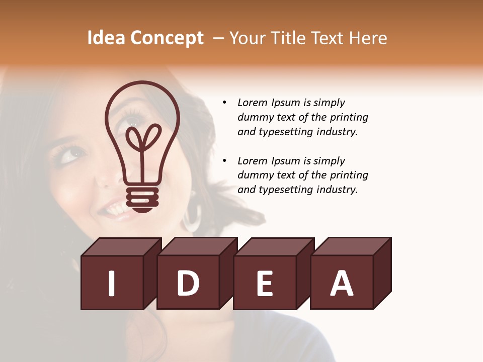 Cute Twenties Young PowerPoint Template