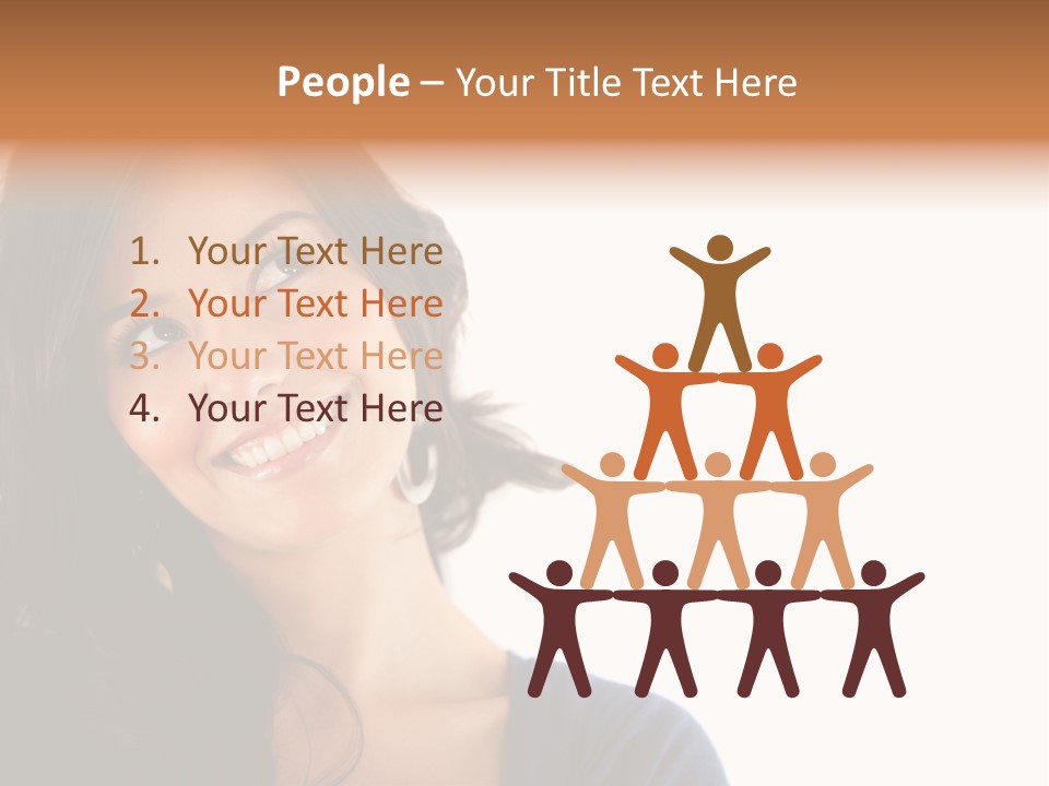 Cute Twenties Young PowerPoint Template