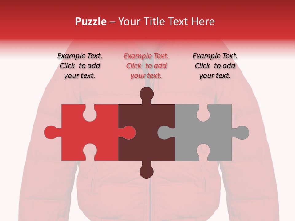 Jacket Warm Style PowerPoint Template