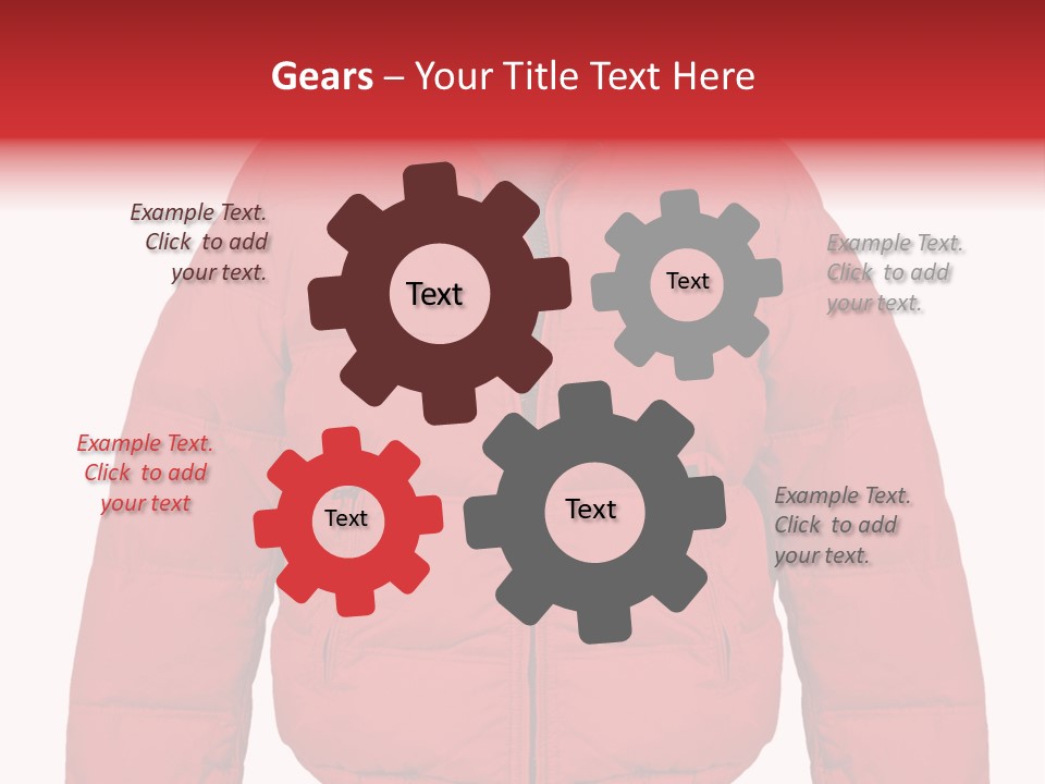Jacket Warm Style PowerPoint Template