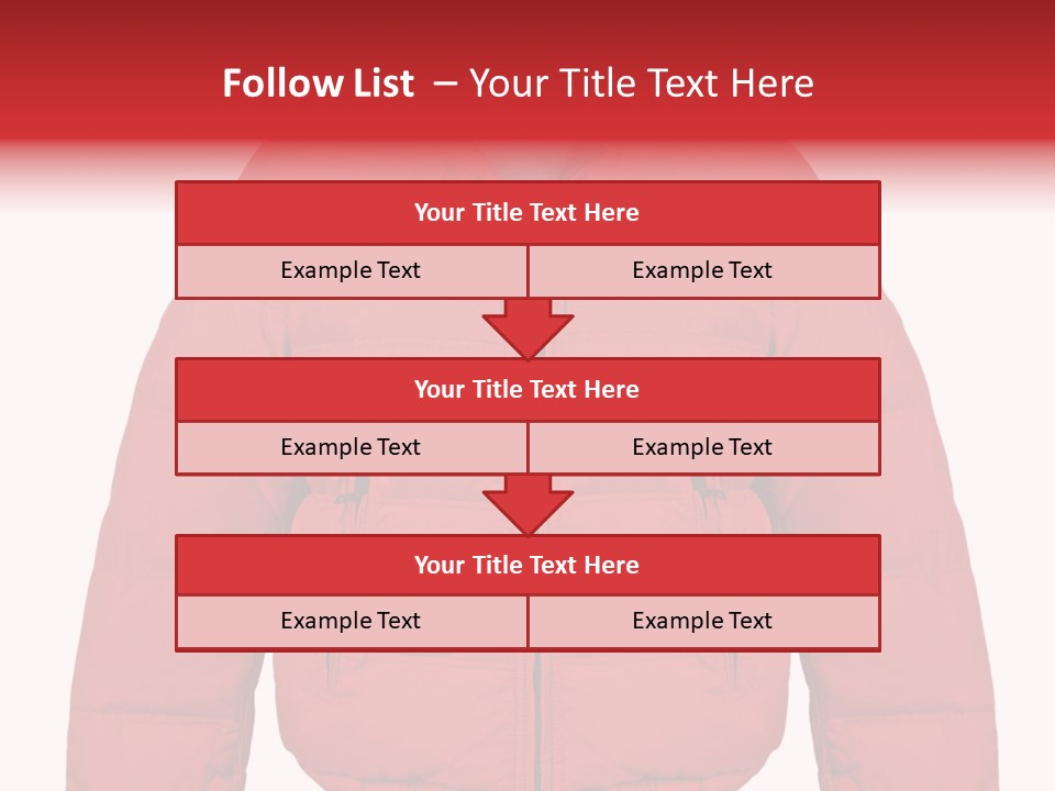 Jacket Warm Style PowerPoint Template