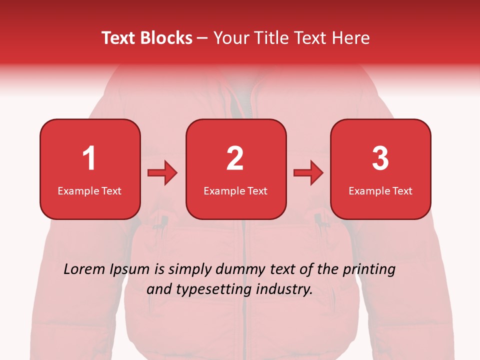 Jacket Warm Style PowerPoint Template