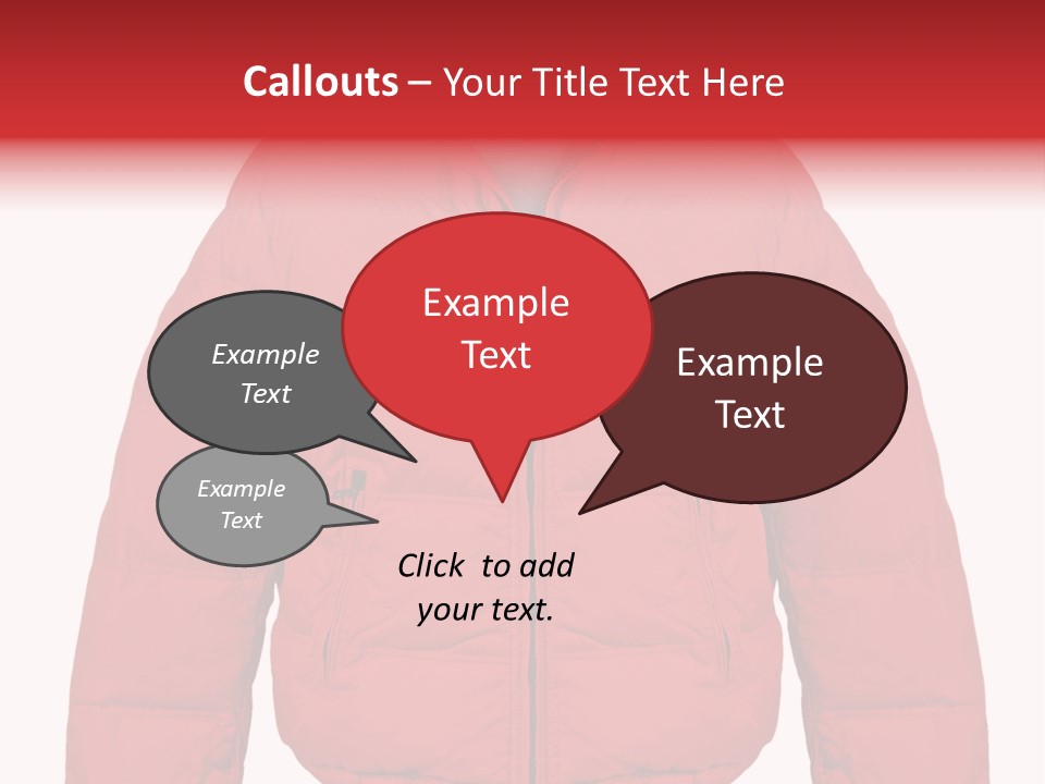 Jacket Warm Style PowerPoint Template