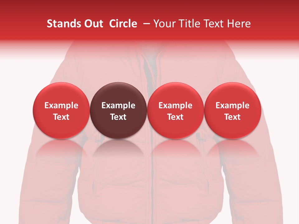 Jacket Warm Style PowerPoint Template
