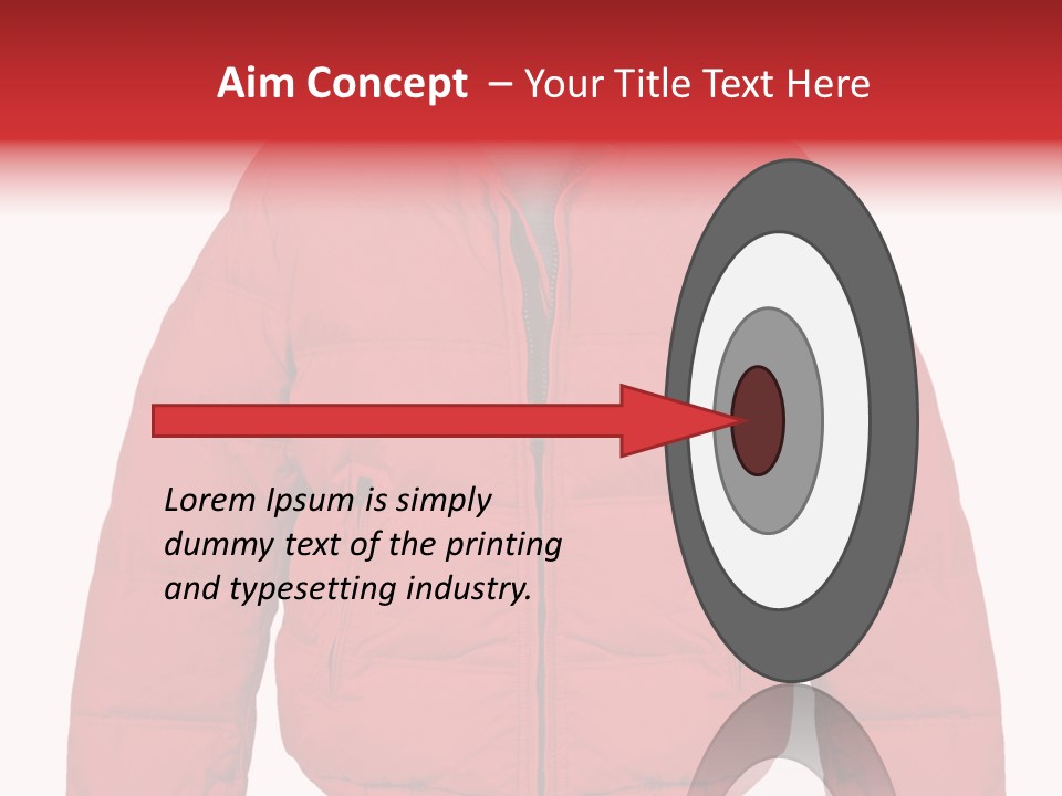 Jacket Warm Style PowerPoint Template