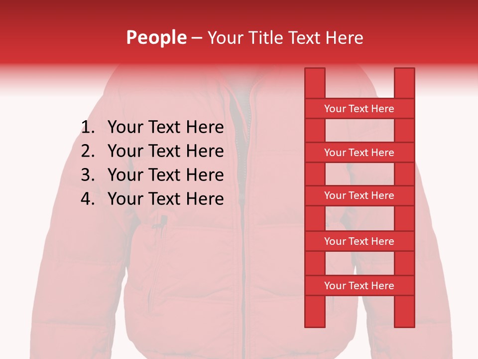 Jacket Warm Style PowerPoint Template