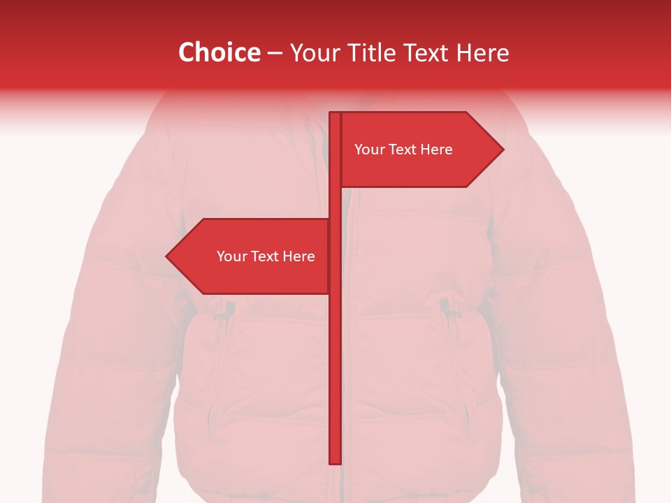 Jacket Warm Style PowerPoint Template