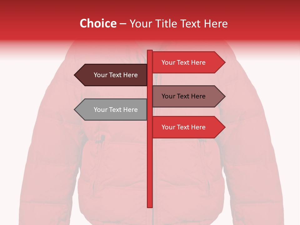Jacket Warm Style PowerPoint Template