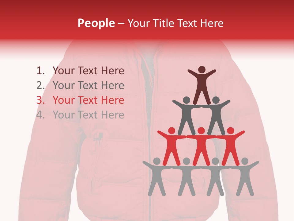 Jacket Warm Style PowerPoint Template
