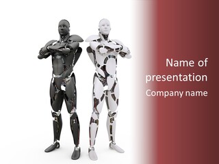 Robot Force Scifi PowerPoint Template