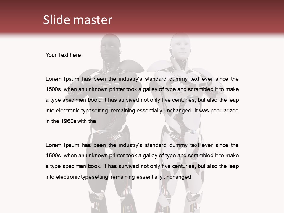 Robot Force Scifi PowerPoint Template