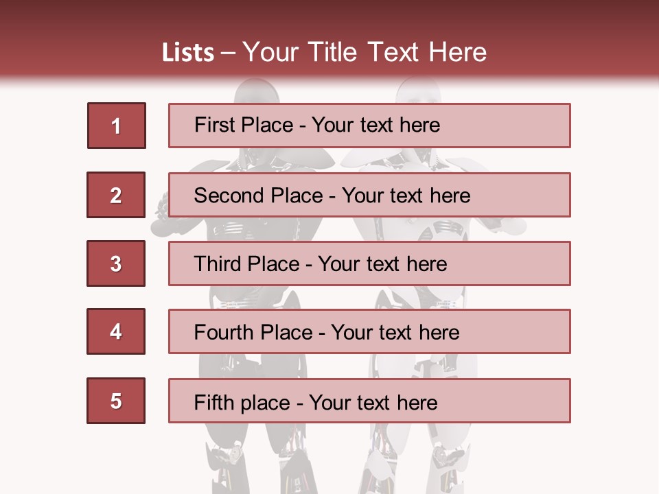 Robot Force Scifi PowerPoint Template