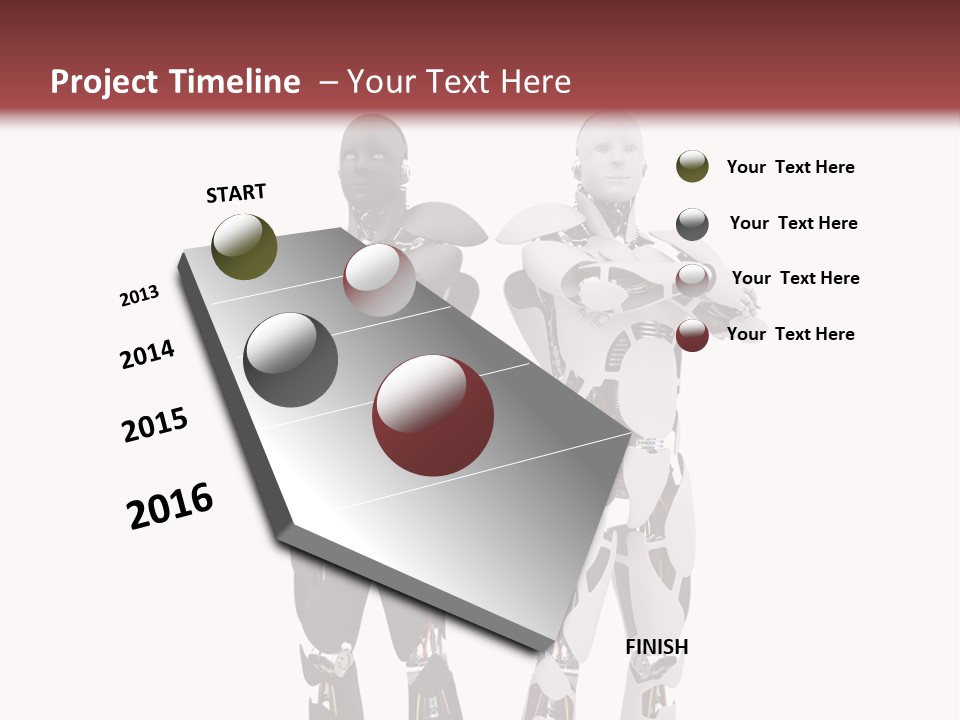 Robot Force Scifi PowerPoint Template