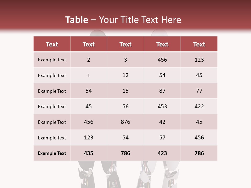 Robot Force Scifi PowerPoint Template