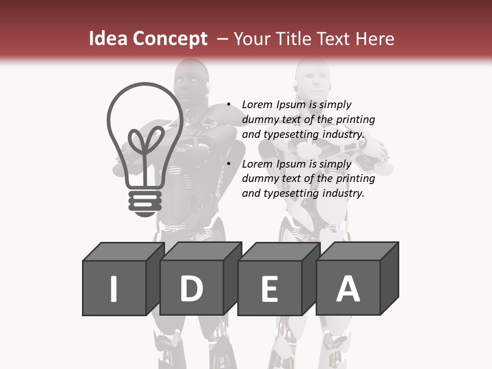 Robot Force Scifi PowerPoint Template