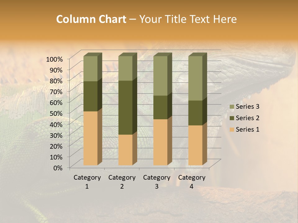 Glass Wild Wildlife PowerPoint Template