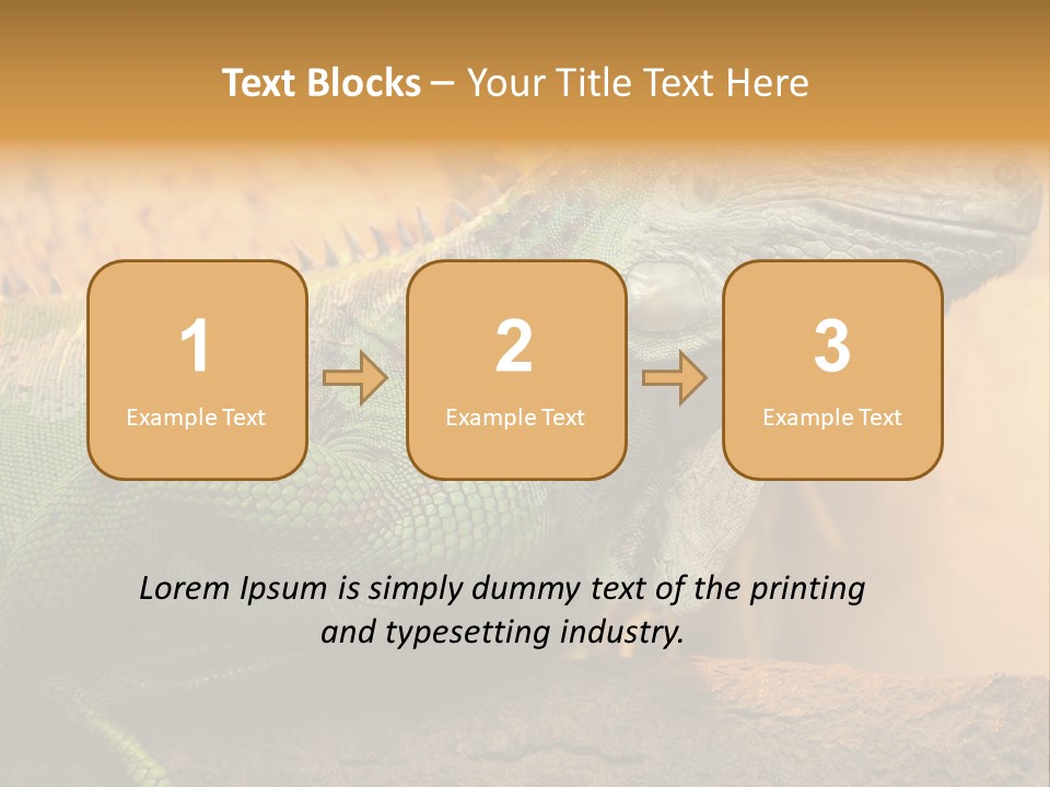 Glass Wild Wildlife PowerPoint Template