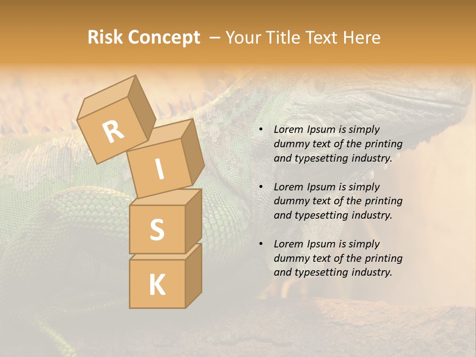 Glass Wild Wildlife PowerPoint Template