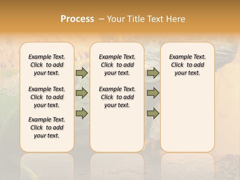 Glass Wild Wildlife PowerPoint Template