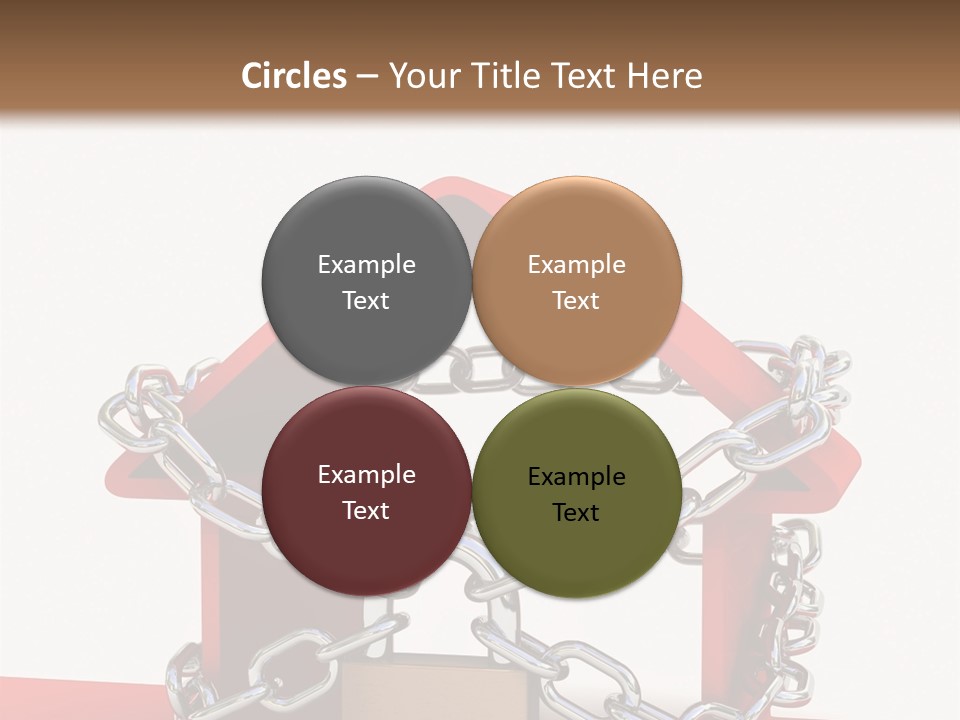 Market Icon White PowerPoint Template